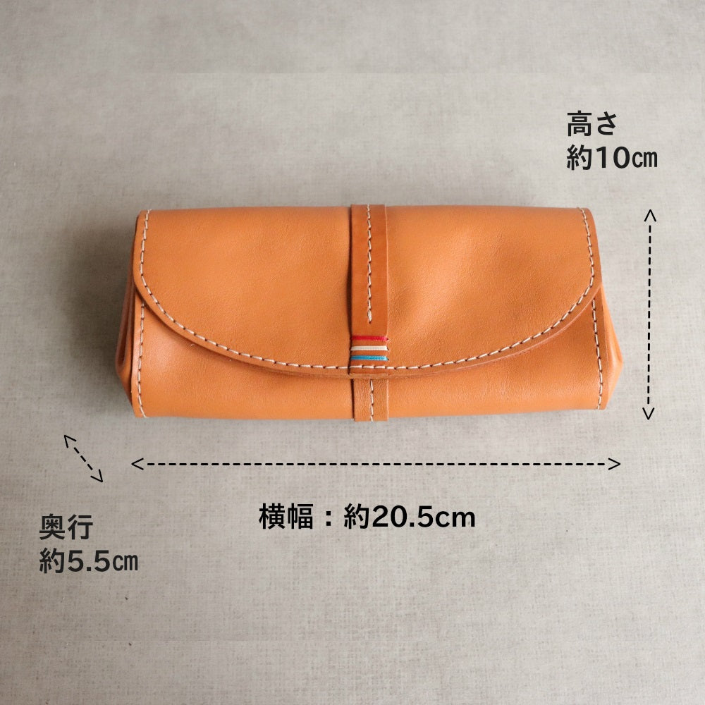 japlishのアコーディオン式長財布 大容量で女性に人気　頑丈な日本の牛革製 g-10 【ネーム縫付無料】