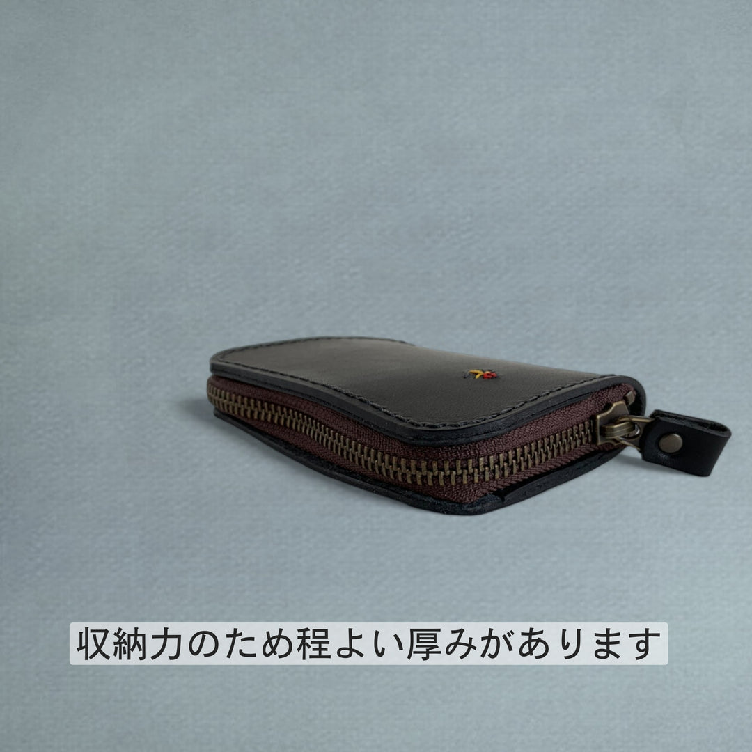 本革キーケース・ロキア｜5本収納＆カード対応｜博多Japlish｜ac-52