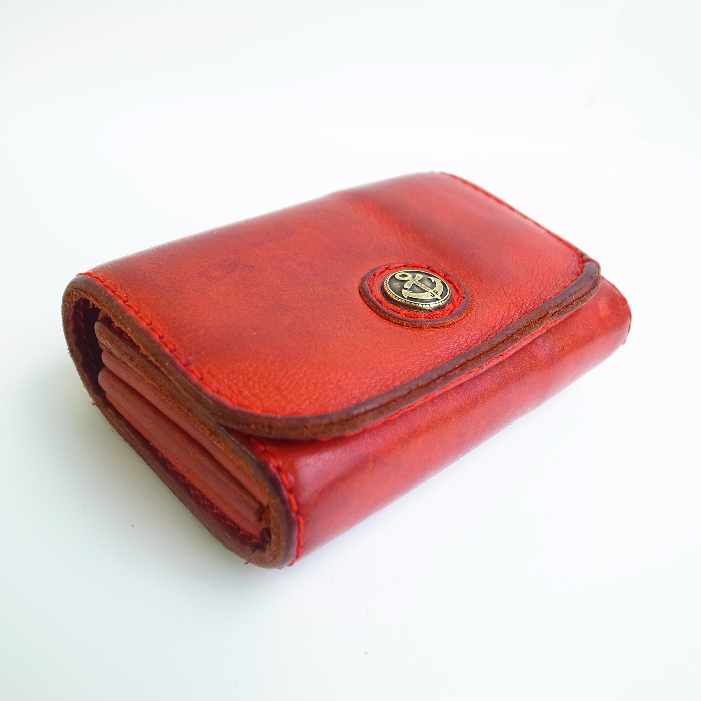 美品】BACKDROP CUSTOM LEATHERS 二つ折り財布