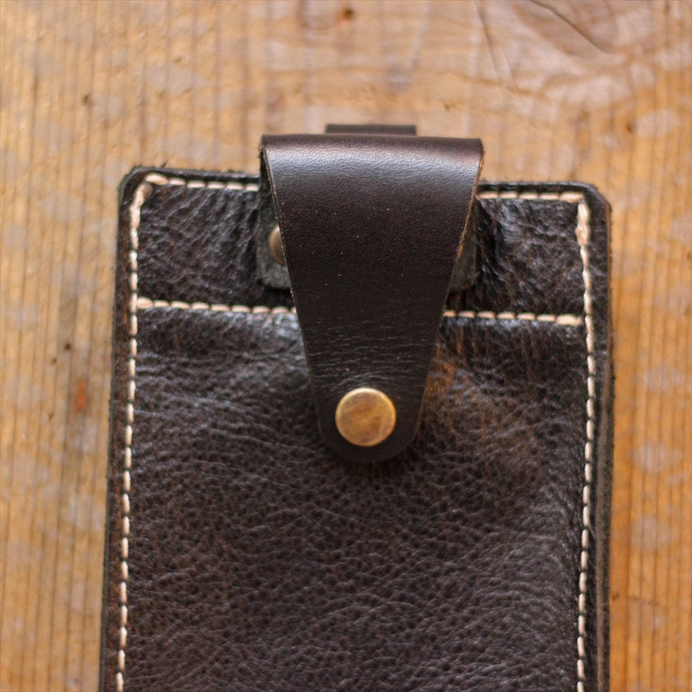 男性向けスマホポーチ ｜ ホックでベルトに装着 【全3サイズ】 sb-8