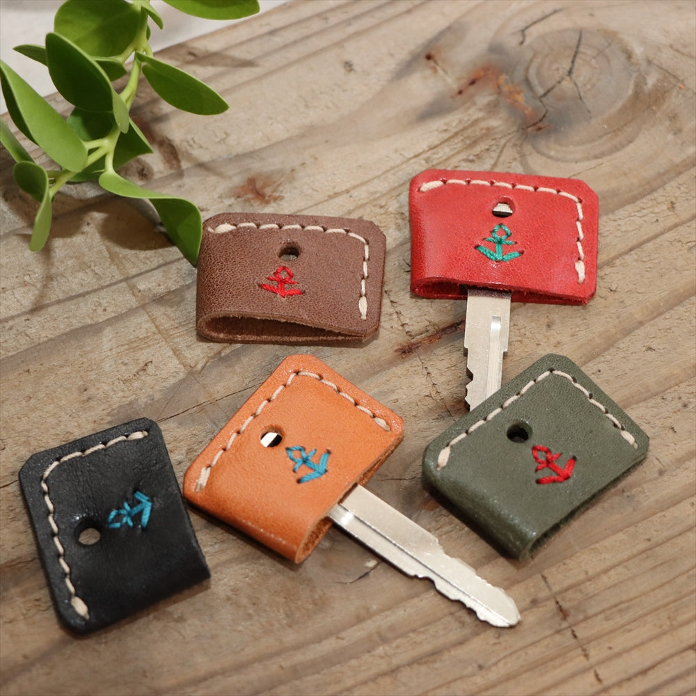 本革キーカバー | 鍵の見分けに便利【全2サイズ】 ac-8 – Japlish