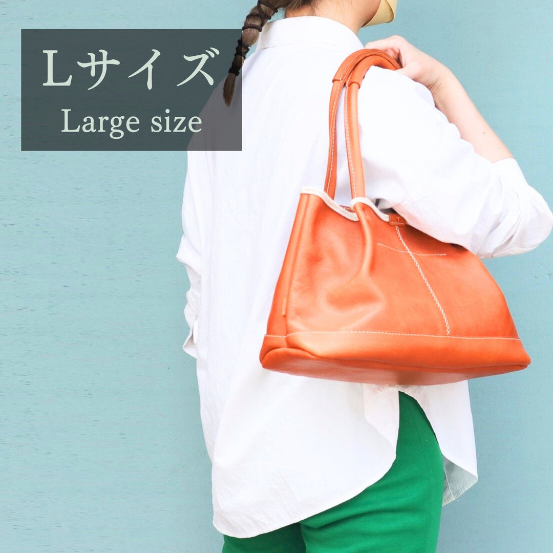 パンナ | パンプキン型トート【3サイズ】送料無料 姫路レザー 日本製