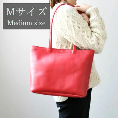 Folka Leather Tote Bag | Simple, A4-compatible unisex bag [2 sizes available] jb-63
