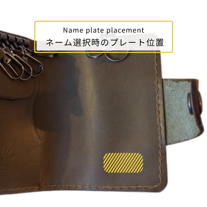 ネームプレート縫い付け位置