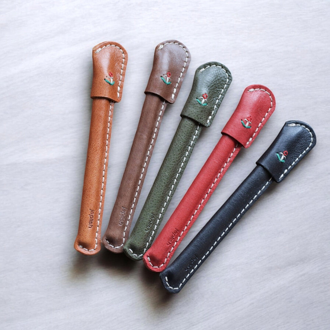 BIC内蔵レザーペンカバー | 実用性と遊び心のある文具 st-1