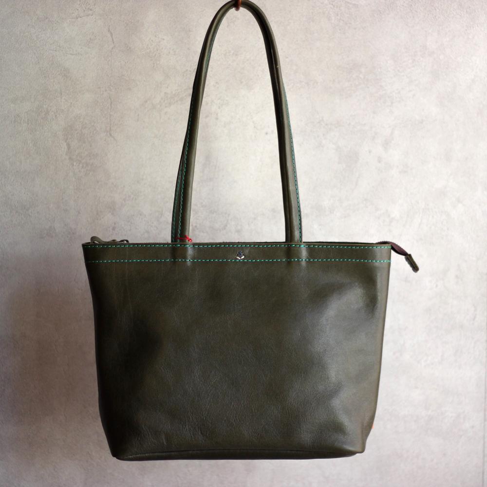 Egola レザートートバッグ Ф 本革】レザー トートバッグ【kazu Gee factory】[OBG008