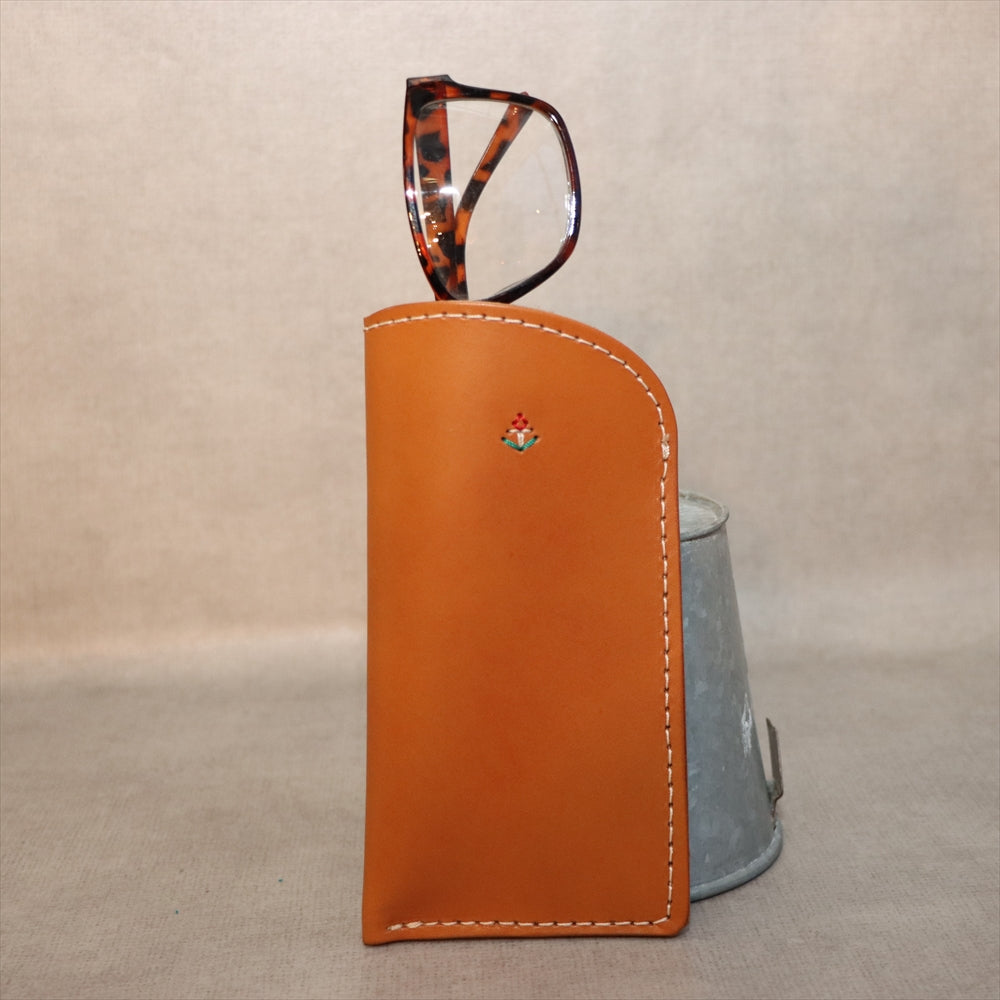 シンプルな本革メガネケース | 大きめの眼鏡も収納 ac-30 – Japlish