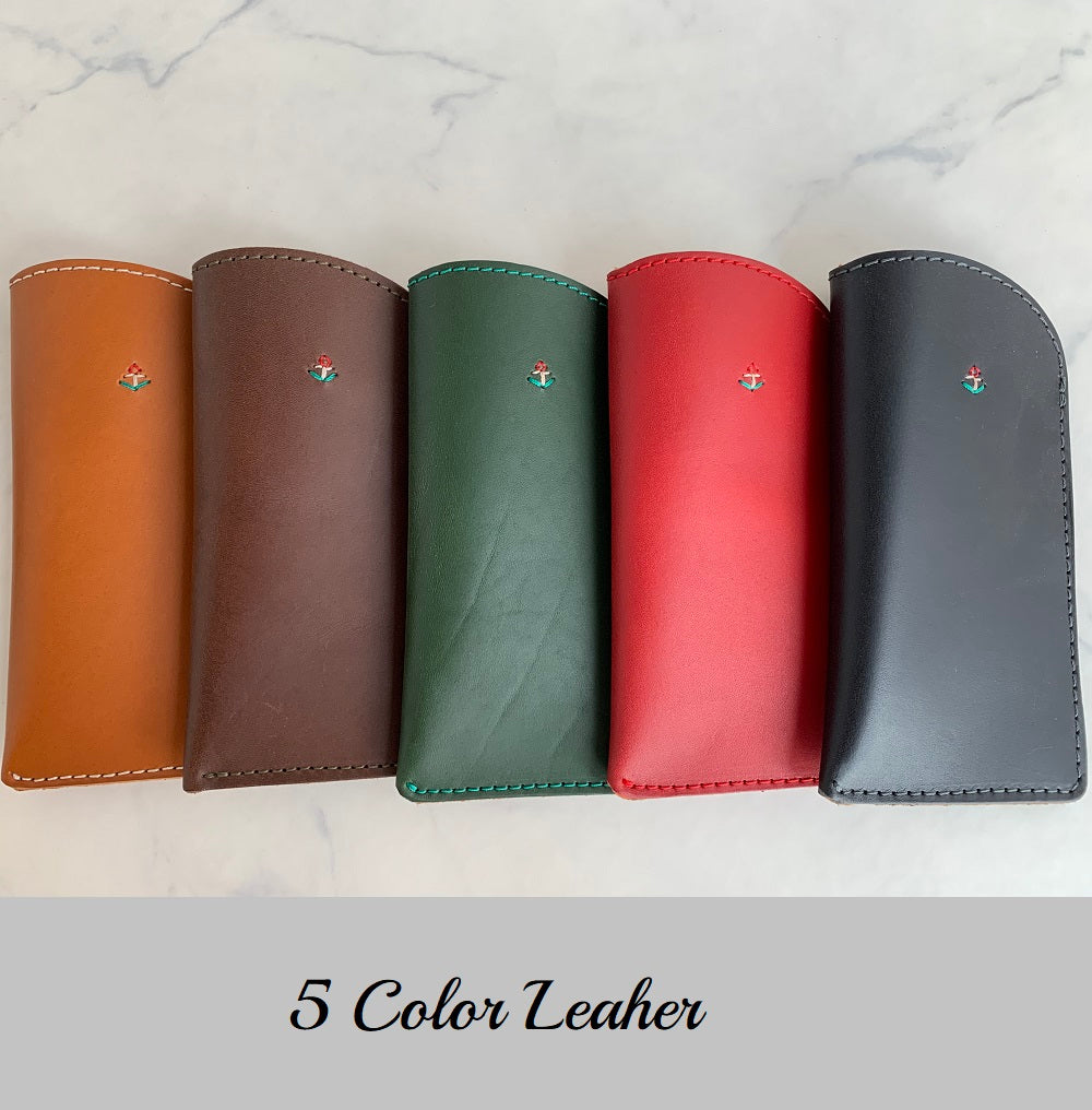 シンプルな本革メガネケース | 大きめの眼鏡も収納 ac-30 – Japlish